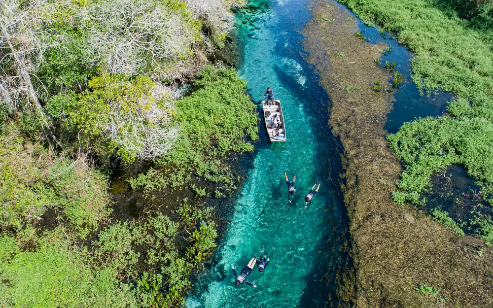 Flutuação no Rio Sucuri